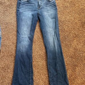 Buckle Payton Dark Blue Flare Jeans